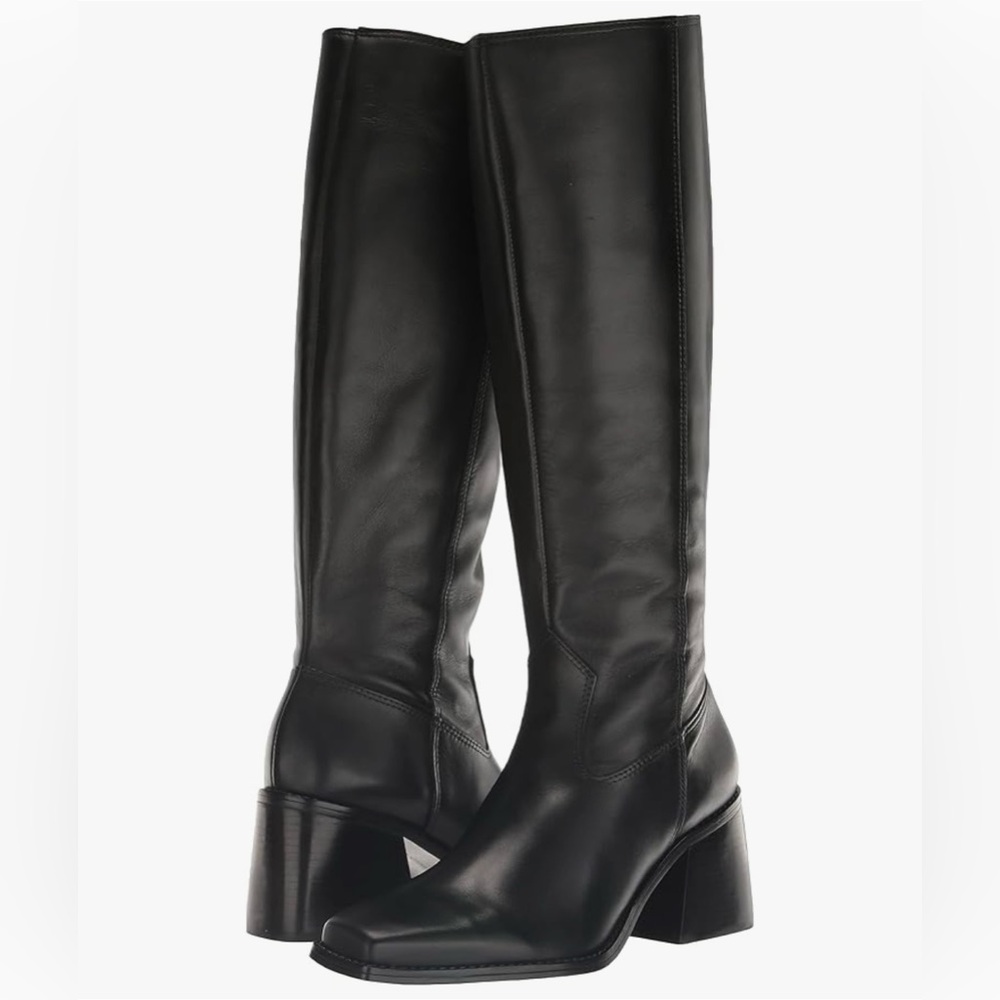 Vince Camuto Sangetti Block Knee High Boot | Black | US5